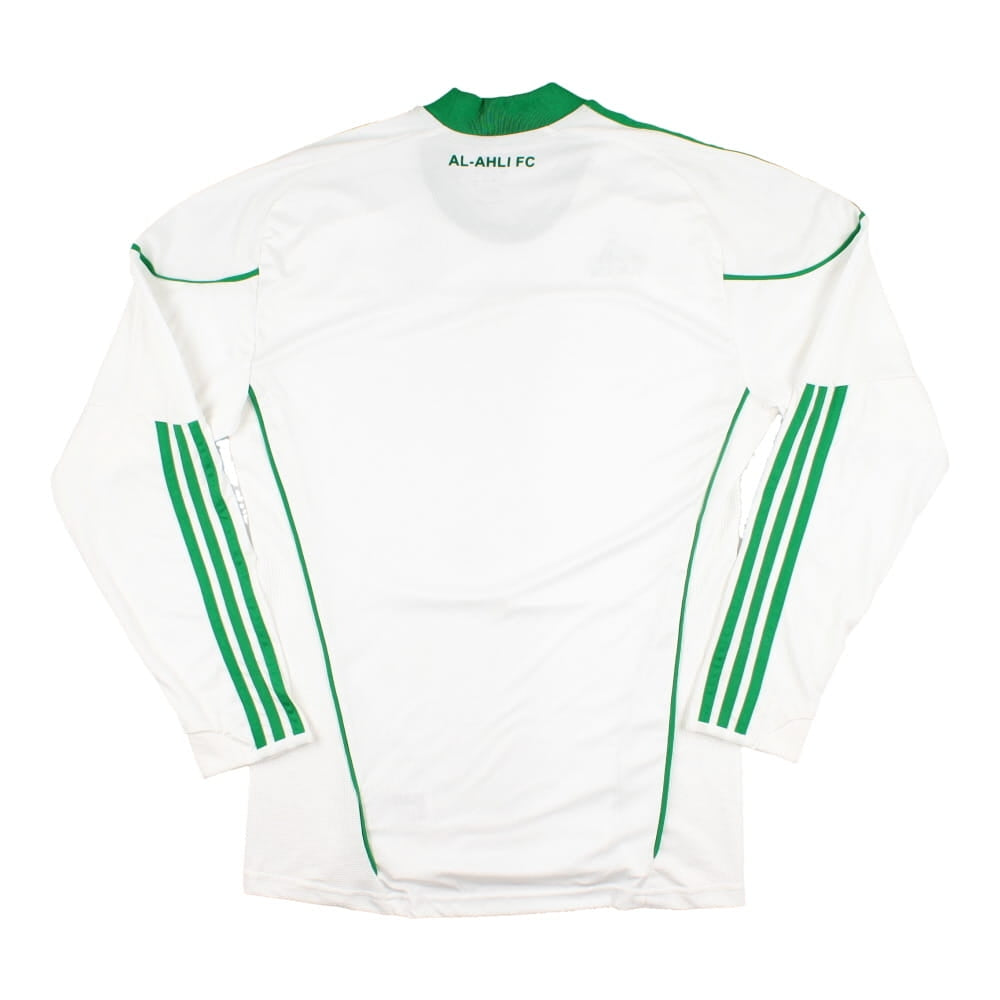 Al Ahli Saudi FC 2010-11 Home Long Sleeve Sponsorless Shirt ((Very Good) M)_1