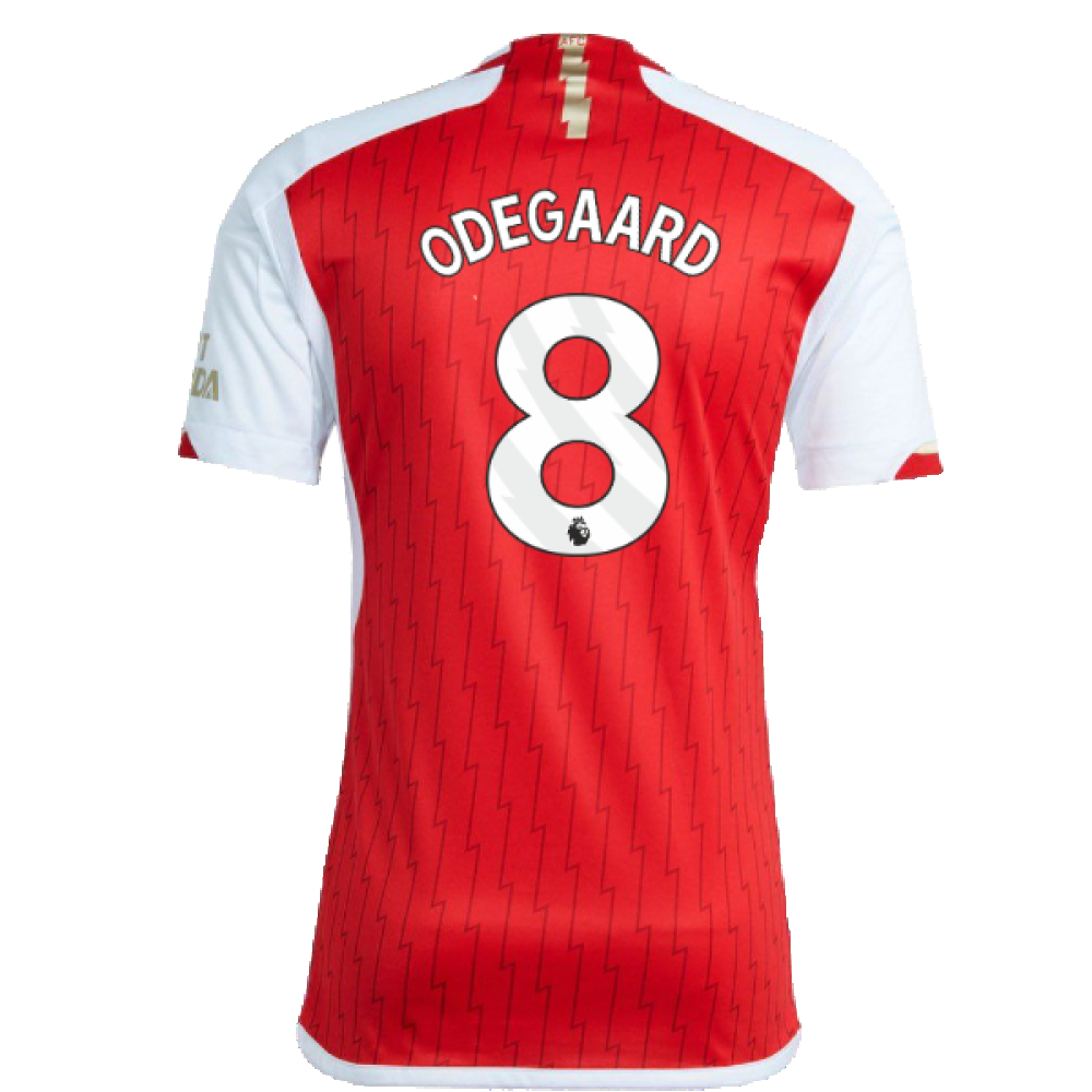 Arsenal 2023-24 Home Shirt (XXLB) (Odegaard 8) (Excellent)_1