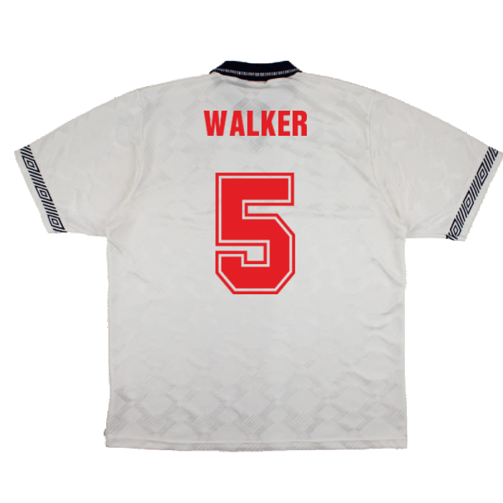 England 1990-92 Home Shirt (Good) (Walker 5)_1