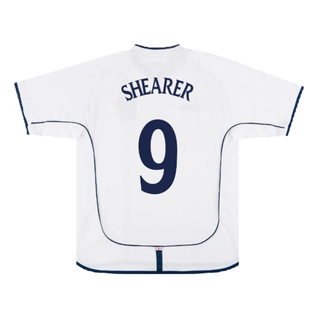 England 2001-03 Home Shirt (XXL) (Excellent) (SHEARER 9)_1