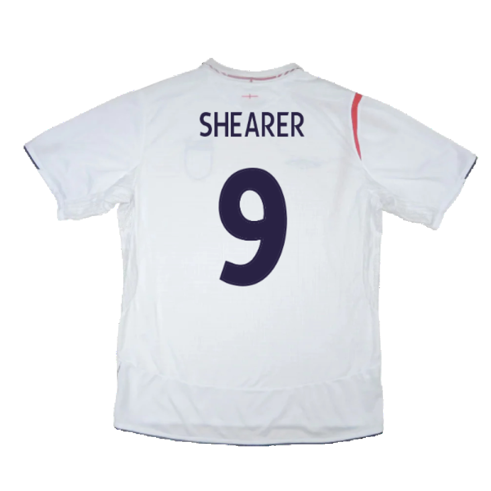 England 2005-2007 Home Shirt (XXL) (Mint) (SHEARER 9)_1