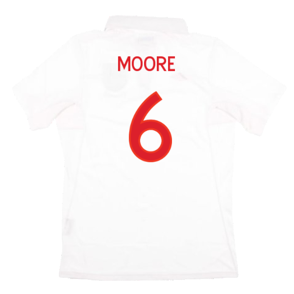 England 2009-10 Home (XL) (Excellent) (Moore 6)_1