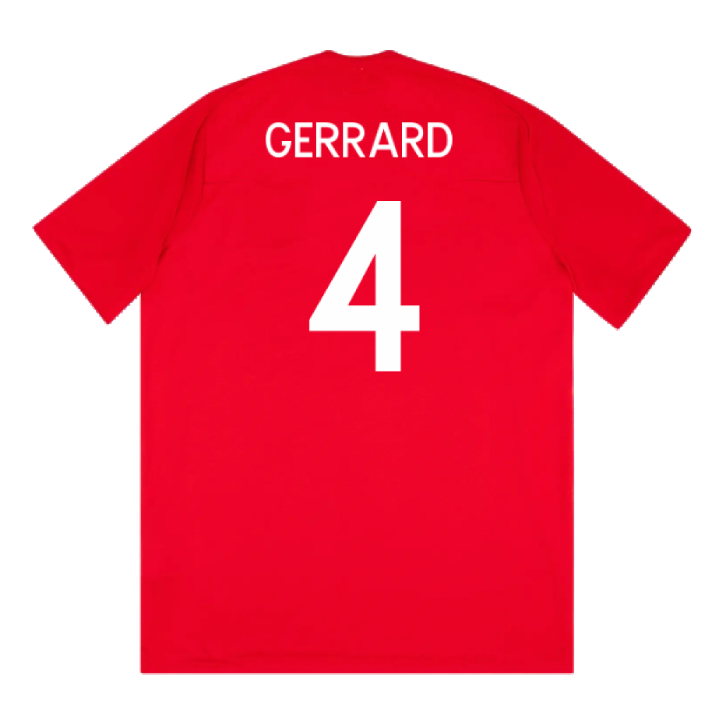 England 2010-11 Away Shirt (South Africa Badge Detail) (S) (Excellent) (GERRARD 4)_1