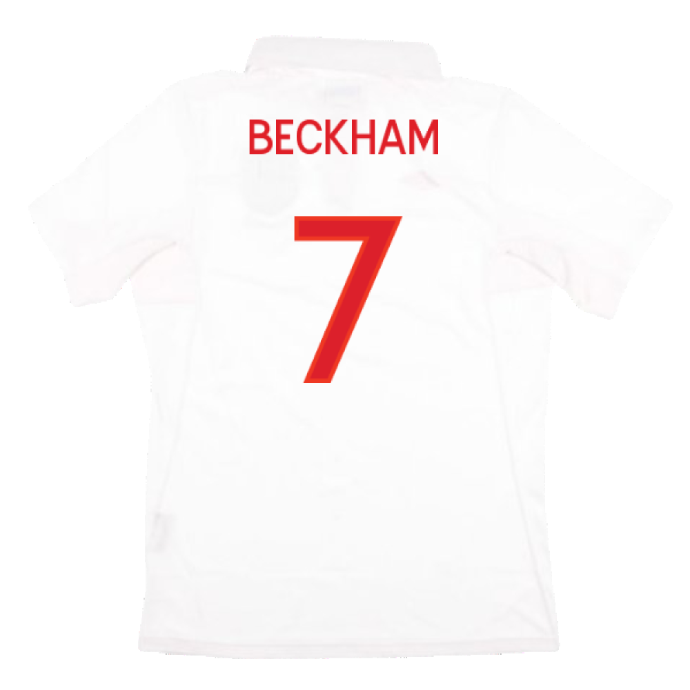 England 2010-12 Home Shirt (XL) (Excellent) (BECKHAM 7)_1