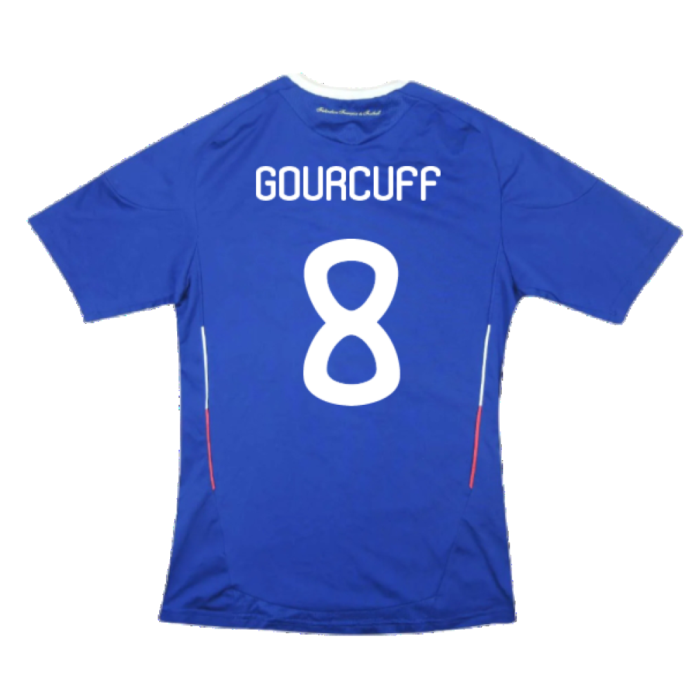 France 2009-10 Home Shirt (S) (Gourcuff 8) (Excellent)_1