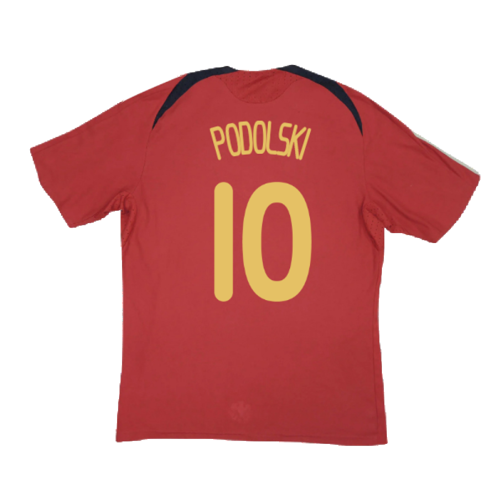 Germany 2008-10 Away Shirt (M) (Excellent) (PODOLSKI 10)_1