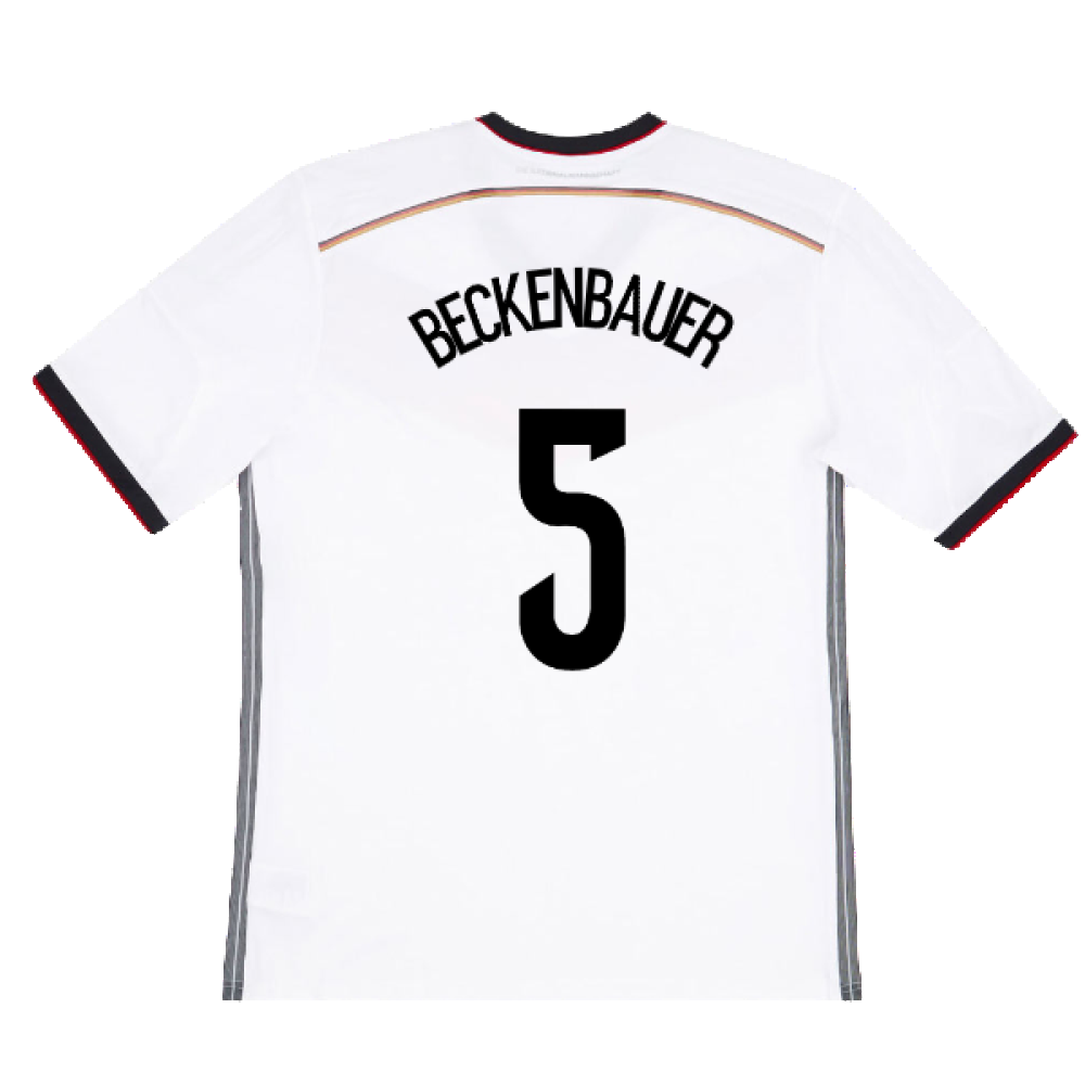 Germany 2014-15 Home Shirt (L) (Good) (Beckenbauer 5)_1