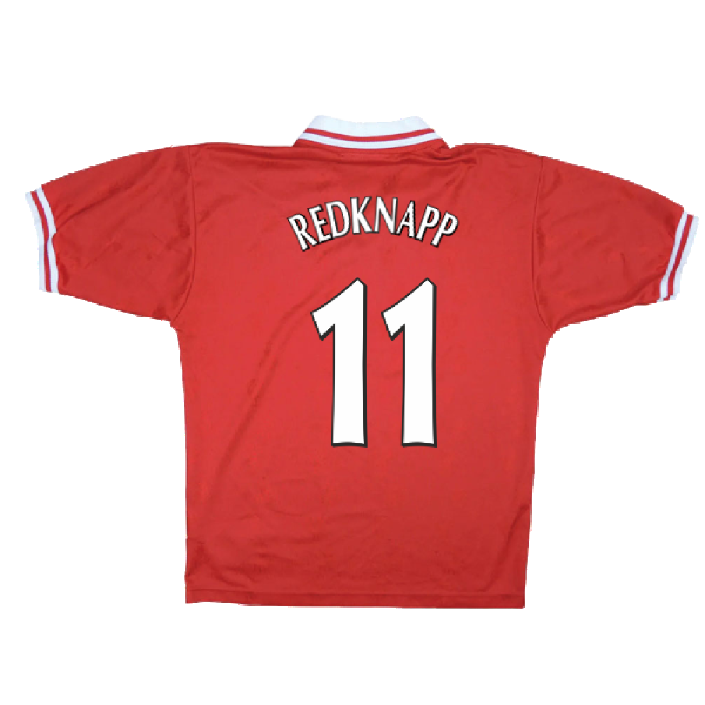 Liverpool 1996-98 Home Shirt (XL) Riedle #13 (Excellent) (REDKNAPP 11)_1