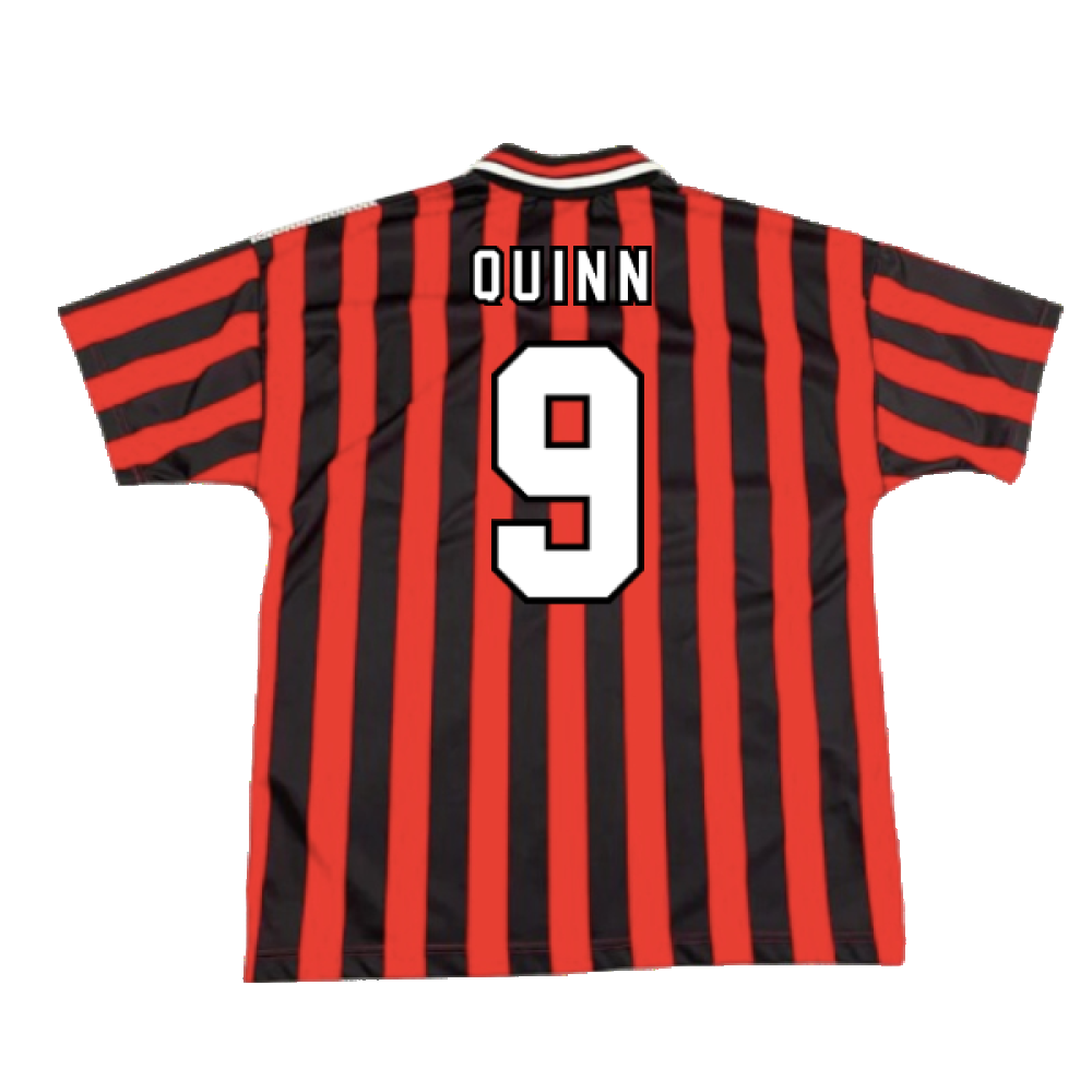 man City 1994-1996 Away Shirt (XL) (Excellent) (Quinn 9)_1