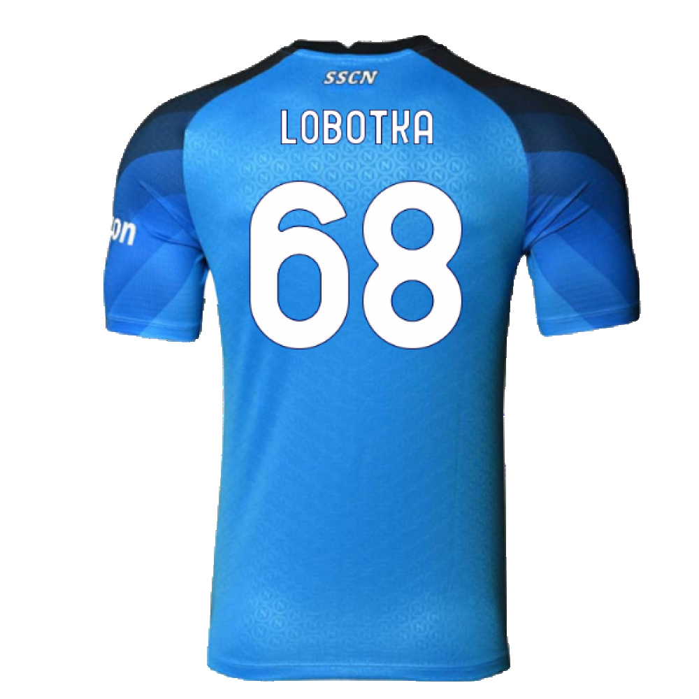 Napoli 2022-23 Player Issue Home Shirt (3XL) (Lobotka 68) (Excellent)_1