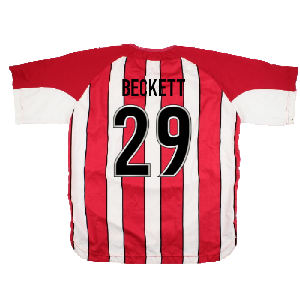 Sheffield United 2004-05 Home Shirt (2XL) (Good) (Beckett 29)_1