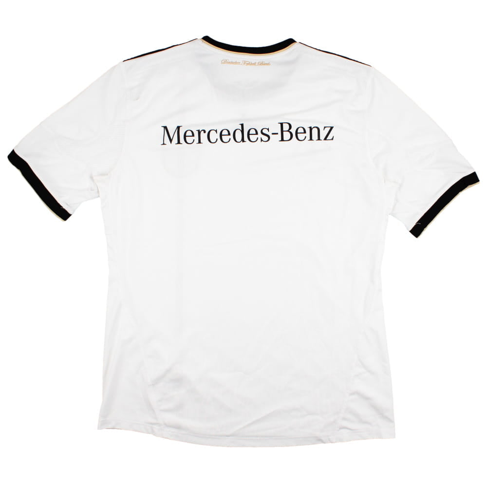 Germany 2010-11 Home Shirt with Mercedes Sponsor (XL) (BECKENBAUER 5) (Good)_3