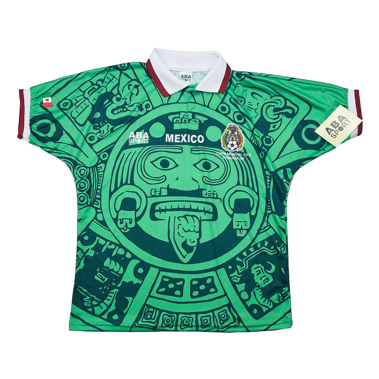 1998 Mexico *Reissue* World Cup Edition Home (Multiple) ABA Sport, XL / Mexico / 1998
