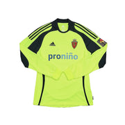 2010/11 Real Zaragoza Paredes #3 *Player Issue* L/S Away Shirt (M) Adidas