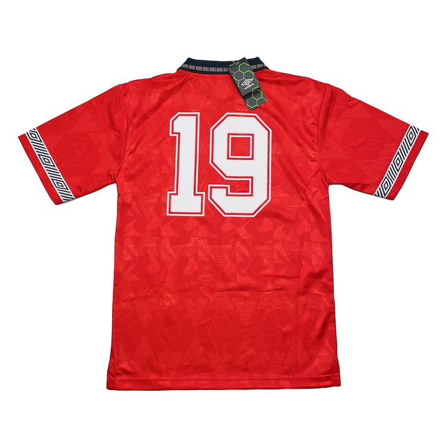 1990 UMBRO #19 ITALIA 90 *BNWT* REISSUE TEMPLATE AWAY SHIRT (MULTIPLE SIZES)