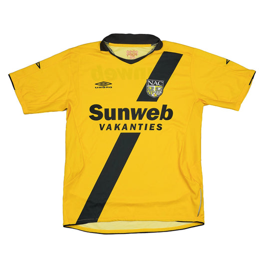 CULT KITS - 2006/07 NAC BREDA HOME SHIRT (XL) UMBRO