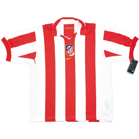 2002/04 ATLETICO MADRID *CENTENARY* BNWT HOME SHIRT (XL) NIKE