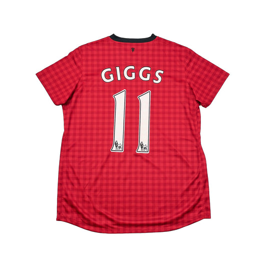 CULT KITS - 2012/13 MANCHESTER UNITED GIGGS #11 HOME SHIRT (XL.WOMENS) NIKE