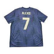 2018/19 Manchester United Alexis #7 Away Shirt (XXL) Adidas