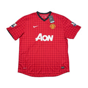 2012/13 Manchester United Buttner #28 *BNWT* Home Shirt (XXL) Nike