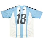 2002/04 Argentina Kily #18 Home Shirt (L) Adidas