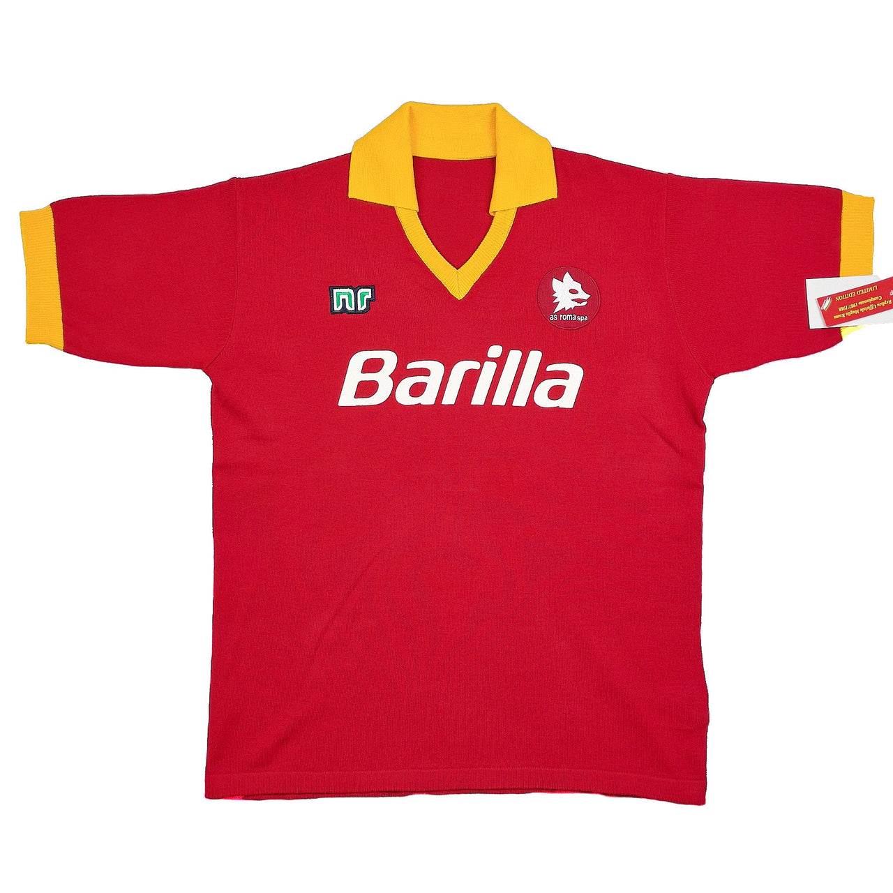 1987/88 Roma #7 *BNWT* Reissue Home Shirt Ennerre | Cult Kits, XL / Roma / 1987