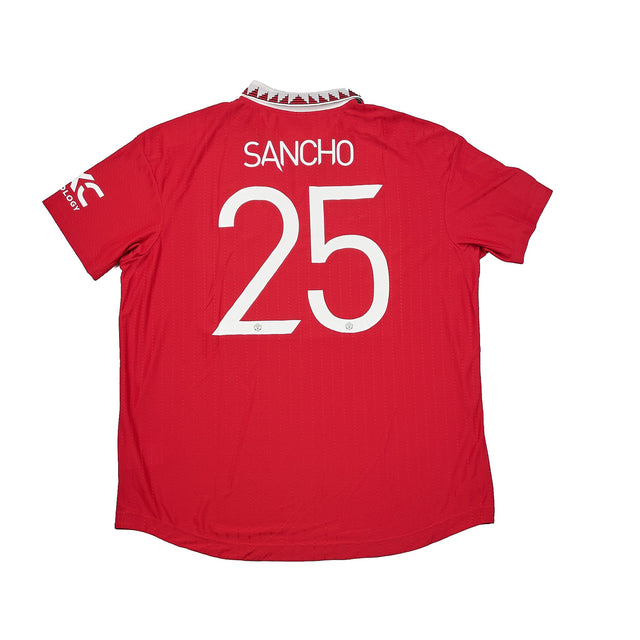 CULT KITS - 2022/23 MANCHESTER UNITED SANCHO #25 *BNWT* AUTHENTIC HOME SHIRT (XXL) ADIDAS