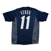 2002/04 Argentina Veron #11 Away Shirt (S) Adidas