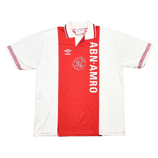 1991/93 AJAX HOME SHIRT (XL) UMBRO