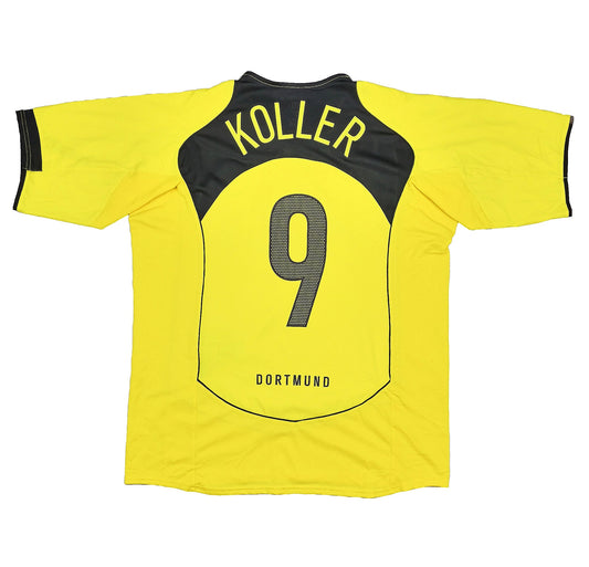 2004/05 DORTMUND KOLLER #9 HOME SHIRT (XL) NIKE