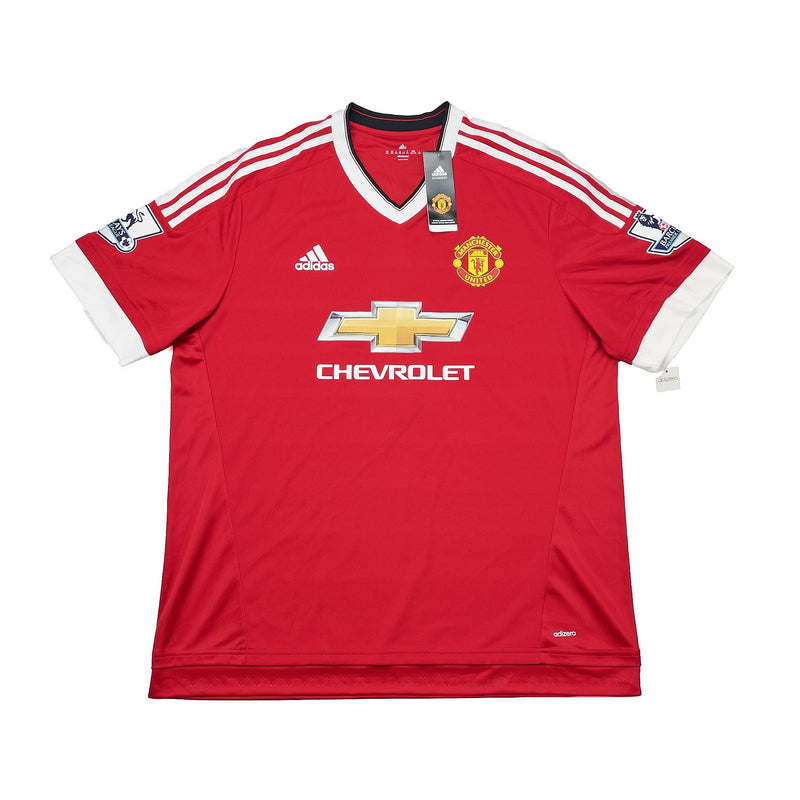 2015/16 Manchester United Memphis #7 *Authentic* BNWT Home Shirt (XXL) Adidas