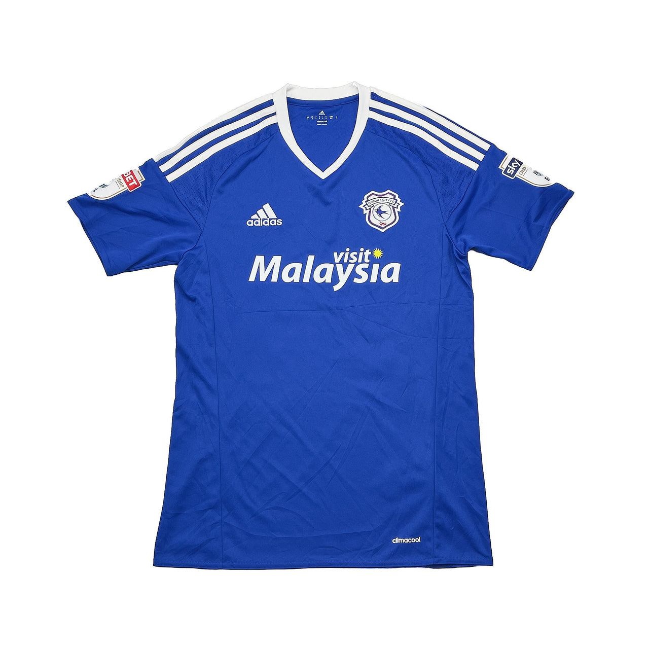 CULT KITS - 2016/17 CARDIFF CITY ZOHORE #26 *SIGNED* HOME SHIRT (S) ADIDAS