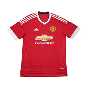 2015/16 Manchester United Memphis #7 Home Shirt (M) Adidas