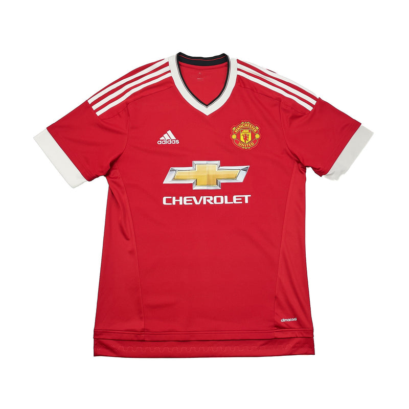 2015/16 Manchester United Memphis #7 Home Shirt (M) Adidas