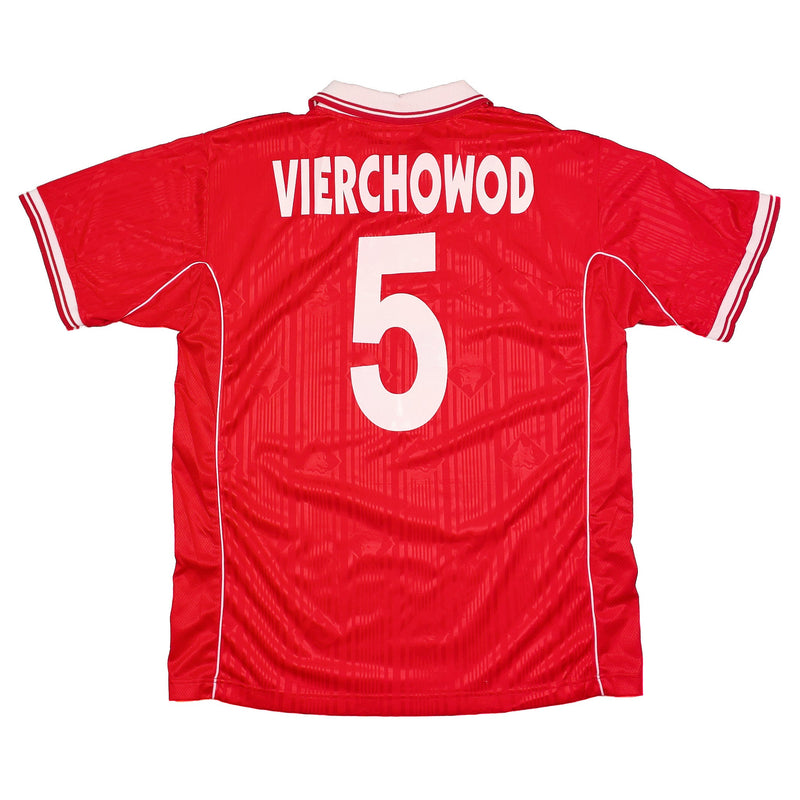 1998/99 Piacenza Vierchowod #5 *Match Issue* Home Shirt (XL) Lotto