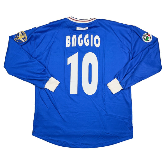 CULT KITS - 2001/02 BRESCIA BAGGIO #10 L/S HOME SHIRT (XL) GARMAN