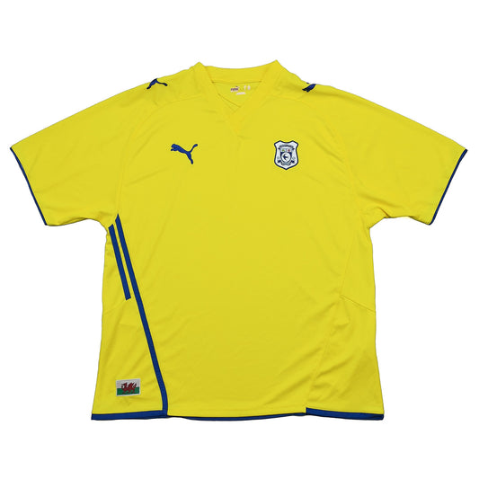 2009/10 CARDIFF CITY AWAY SHIRT (L) PUMA