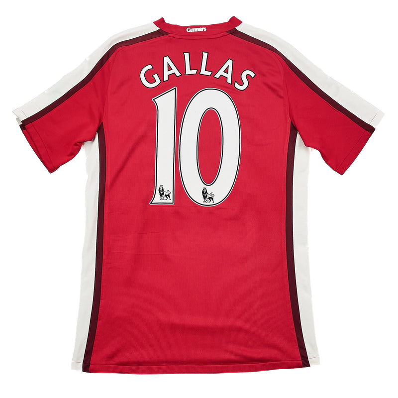 2008/10 Arsenal Gallas #10 Home Shirt (S) Nike