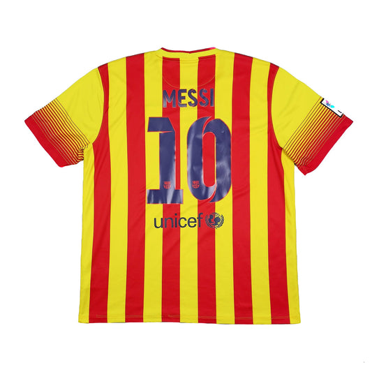 CULT KITS - 2013/15 BARCELONA MESSI #10 AWAY SHIRT (XL) NIKE