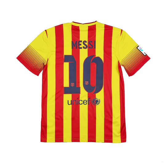 CULT KITS - 2013/14 BARCELONA MESSI #10 AWAY SHIRT (M) NIKE
