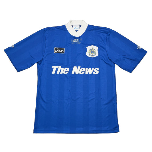 CULT KITS - 1995/97 PORTSMOUTH *MINT* HOME SHIRT (L) ASICS