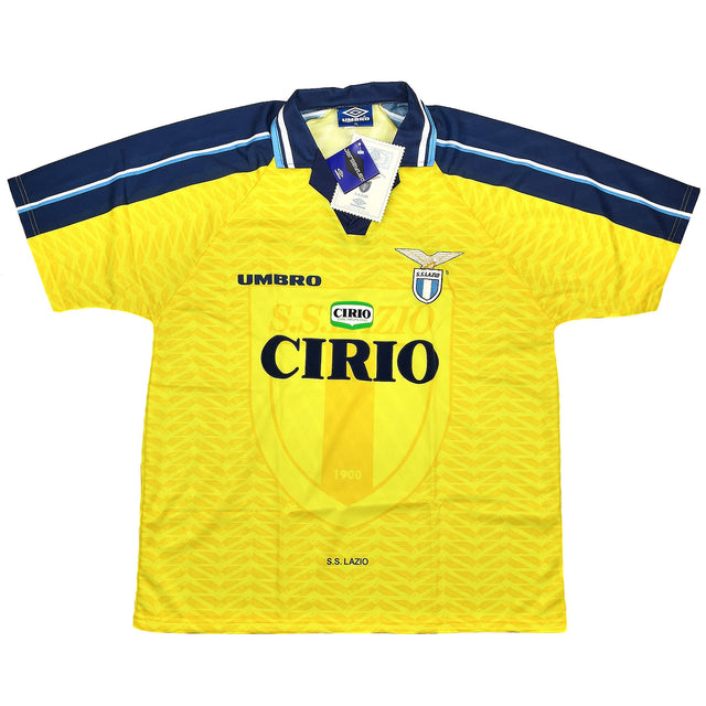 CULT KITS | 1996/98 LAZIO *BNWT* AWAY SHIRT (MULTIPLE SIZES) UMBRO, XXL / Lazio / 1996