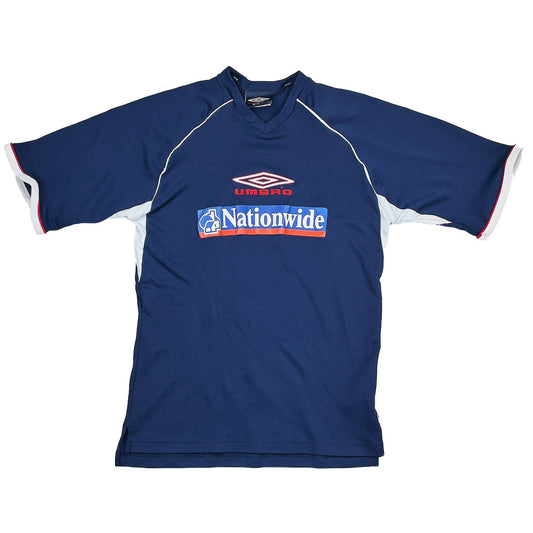2002 ENGLAND TRAINING SHIRT (XL) UMBRO