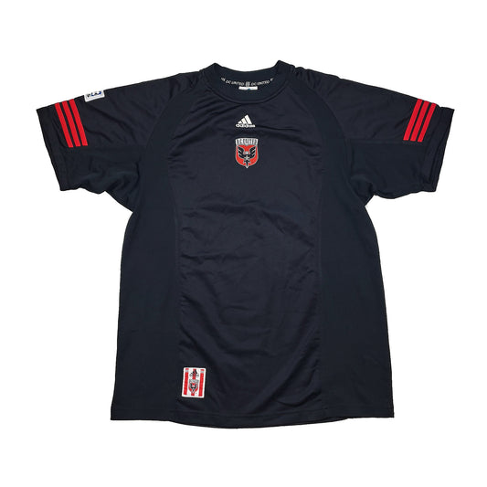 2003 DC UNITED TRAINING SHIRT (L) ADIDAS