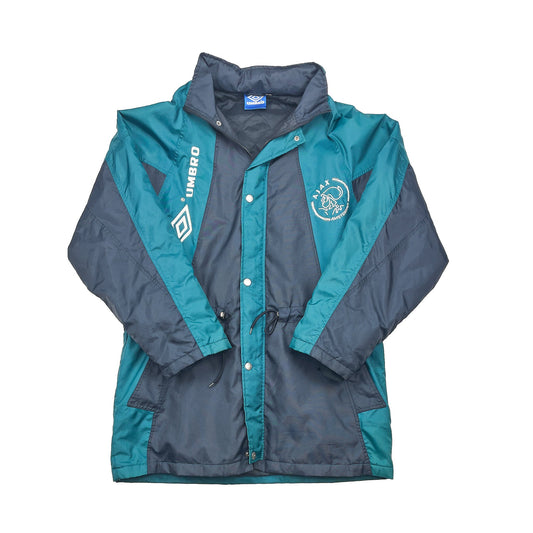 CULT KITS - 1992/93 AJAX BENCH COAT (XL) UMBRO