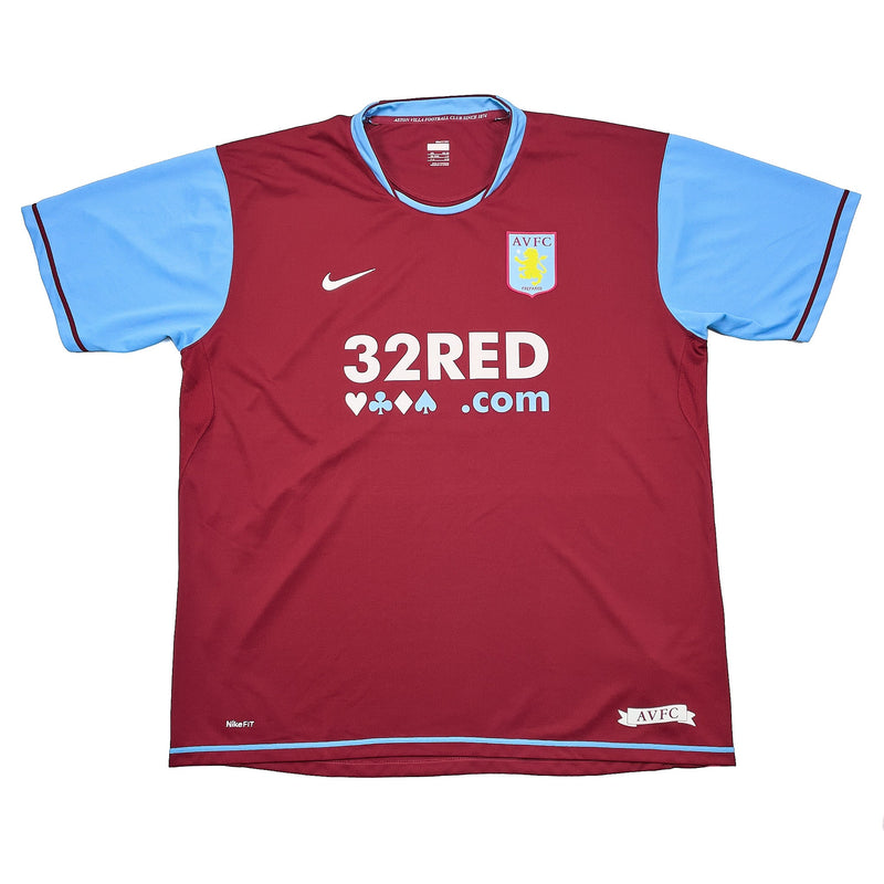 2007/08 Aston Villa Harewood #9 Home Shirt (XXL) Nike