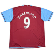 2007/08 Aston Villa Harewood #9 Home Shirt (XXL) Nike