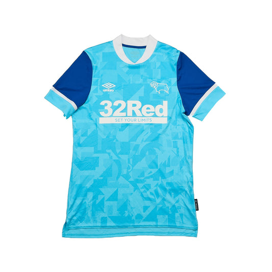 CULT KITS - 2021/22 DERBY COUNTY AWAY SHIRT (M) UMBRO