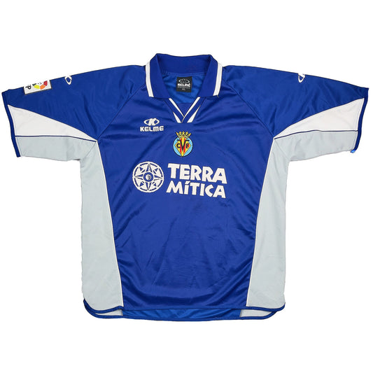 2002/03 VILLARREAL #3 AWAY SHIRT (XL) KELME