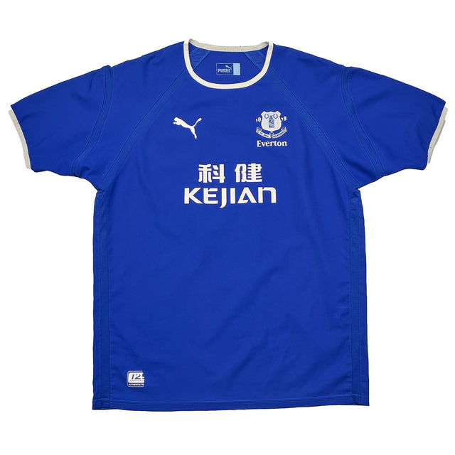 2003/04 EVERTON FERGUSON #10 HOME SHIRT (L) PUMA
